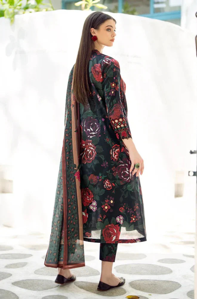 BAROQUE KHADDAR UNSTITCHED PRINTED 3PC