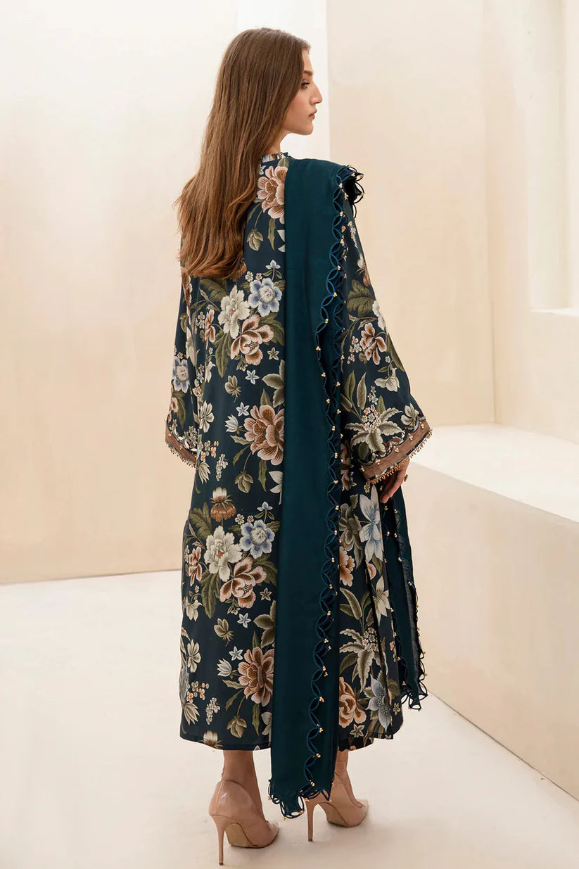 BAROQUE KHADDAR UNSTITCHED PRINTED 3PC