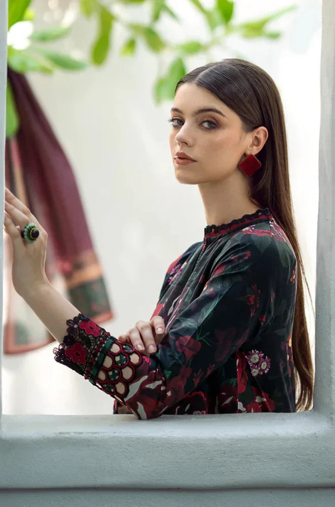 BAROQUE KHADDAR UNSTITCHED PRINTED 3PC