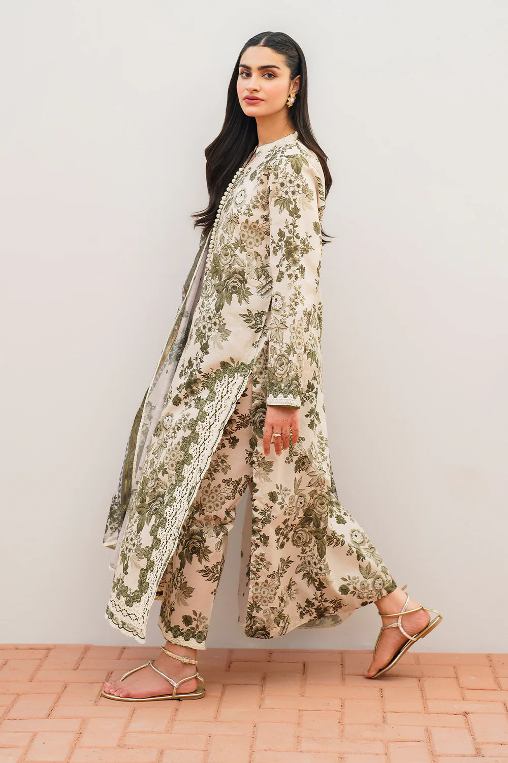 BAROQUE KHADDAR UNSTITCHED PRINTED 3PC