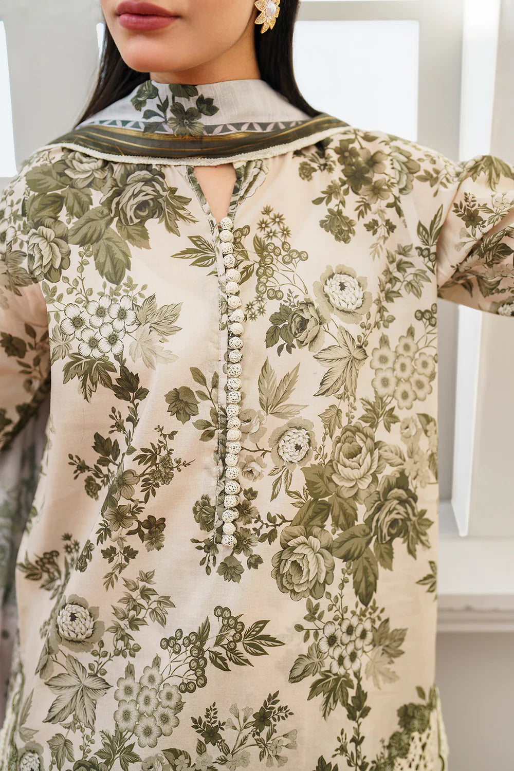 BAROQUE KHADDAR UNSTITCHED PRINTED 3PC