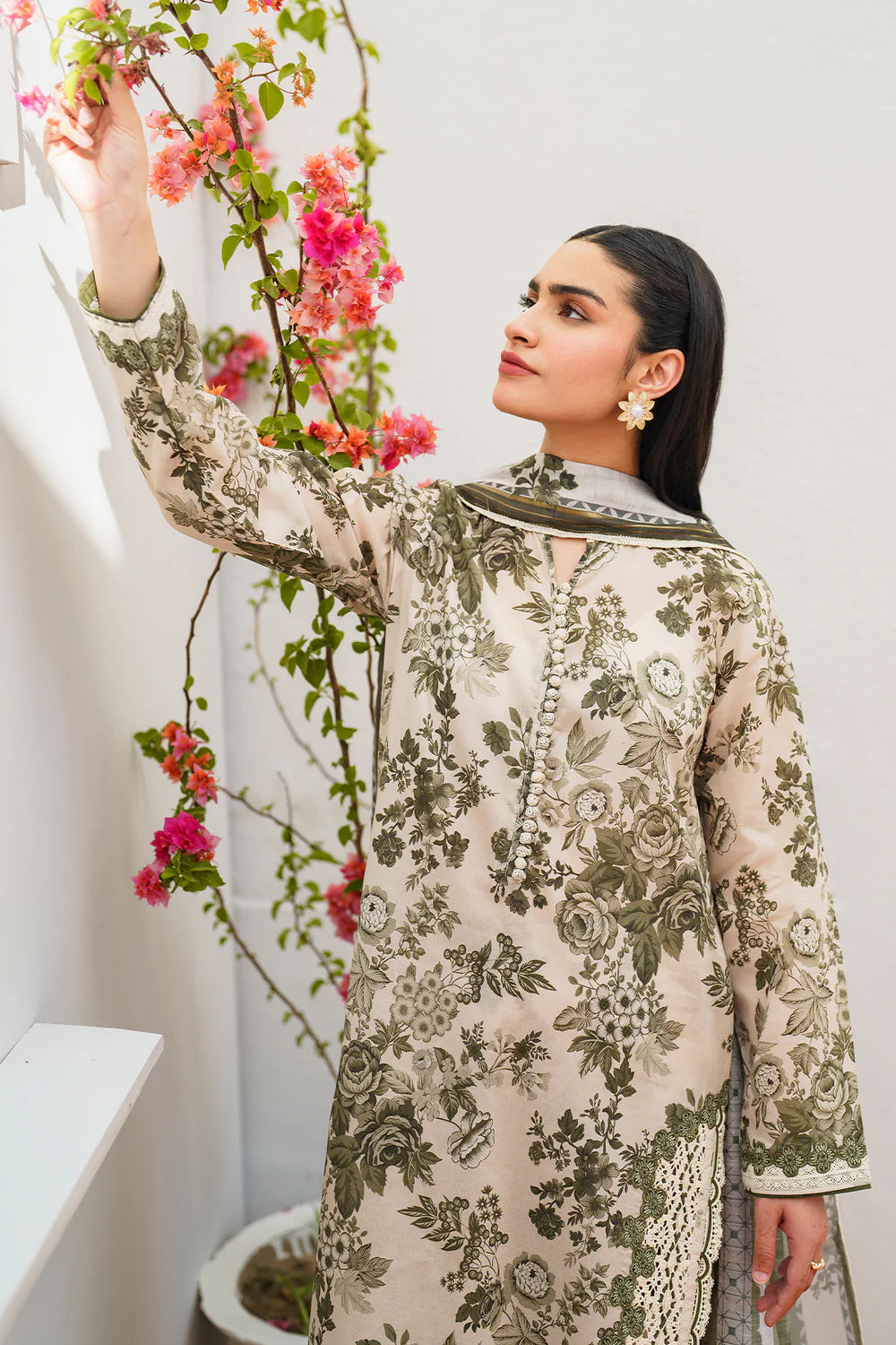 BAROQUE KHADDAR UNSTITCHED PRINTED 3PC