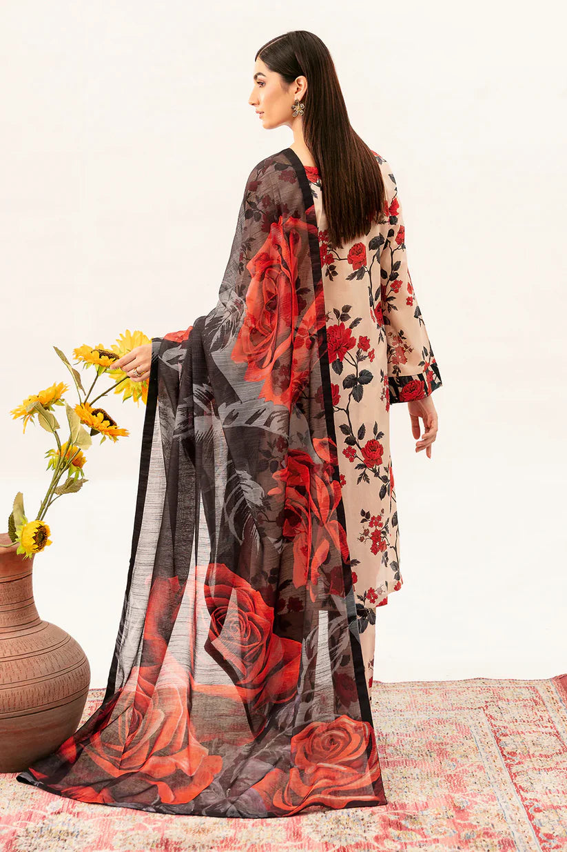 BAROQUE KHADDAR UNSTITCHED PRINTED 3PC