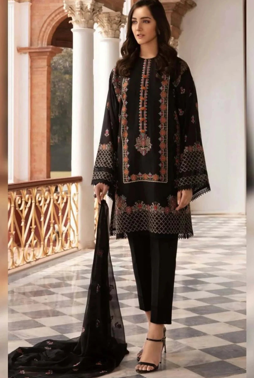 BAREEZE LAWN UNSTICH EMB 3PC