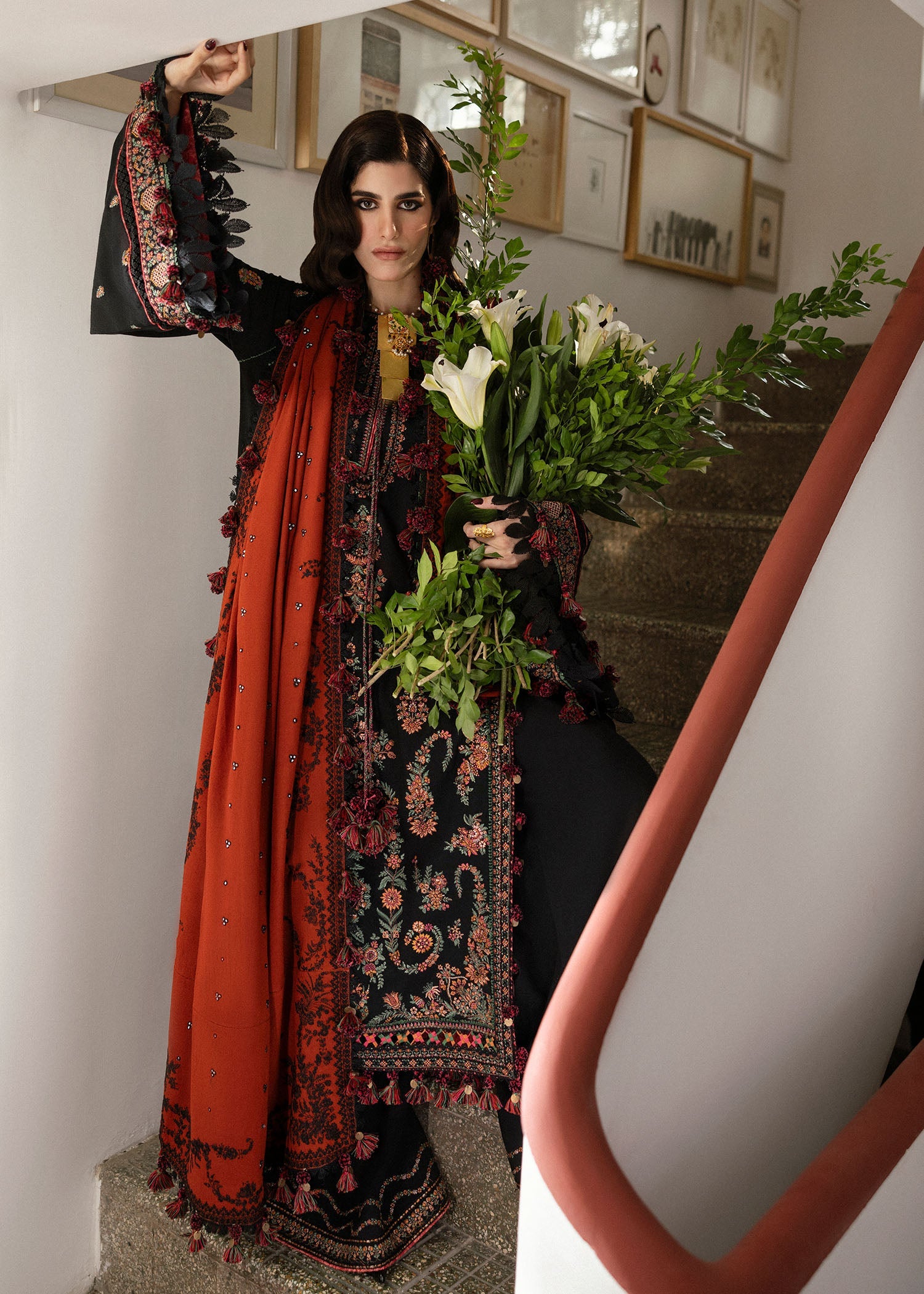 HUSSAIN REHAR LAWN UNSTITCHED EMB 3PC
