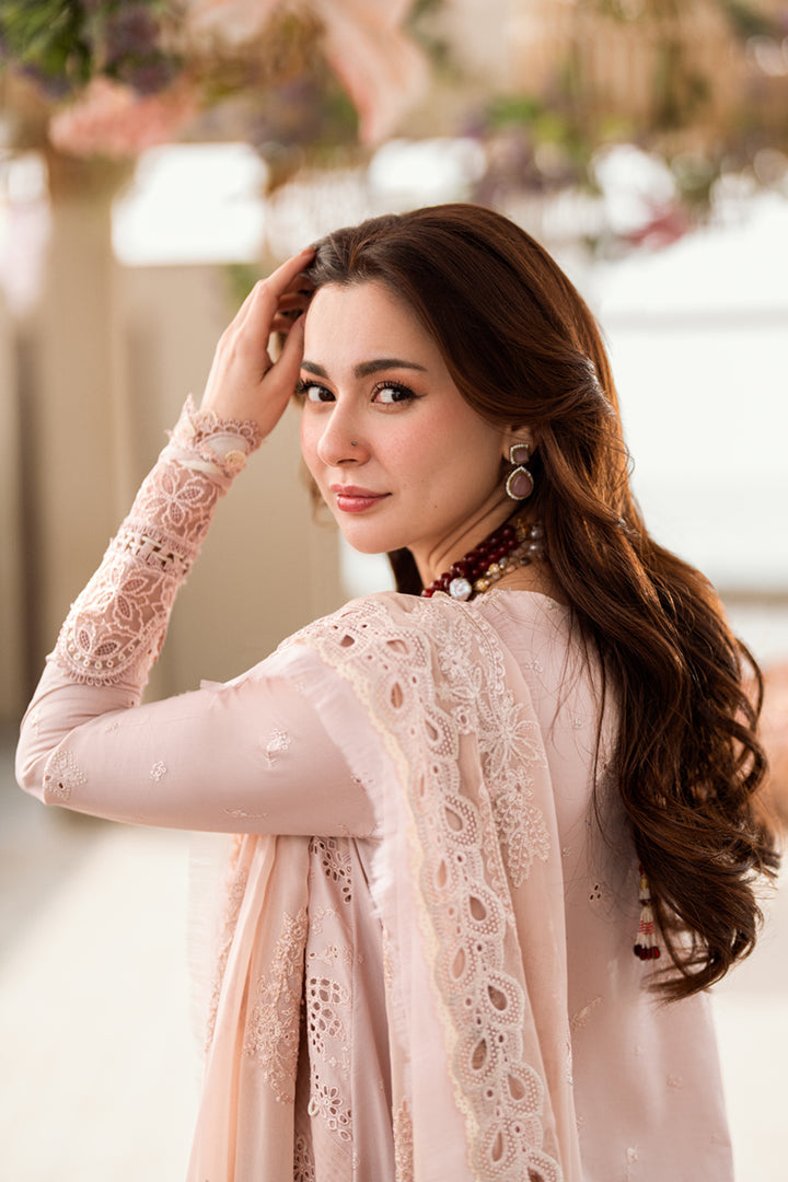 QALAMKAR LAWN UNSTITCHED EMB 3PC
