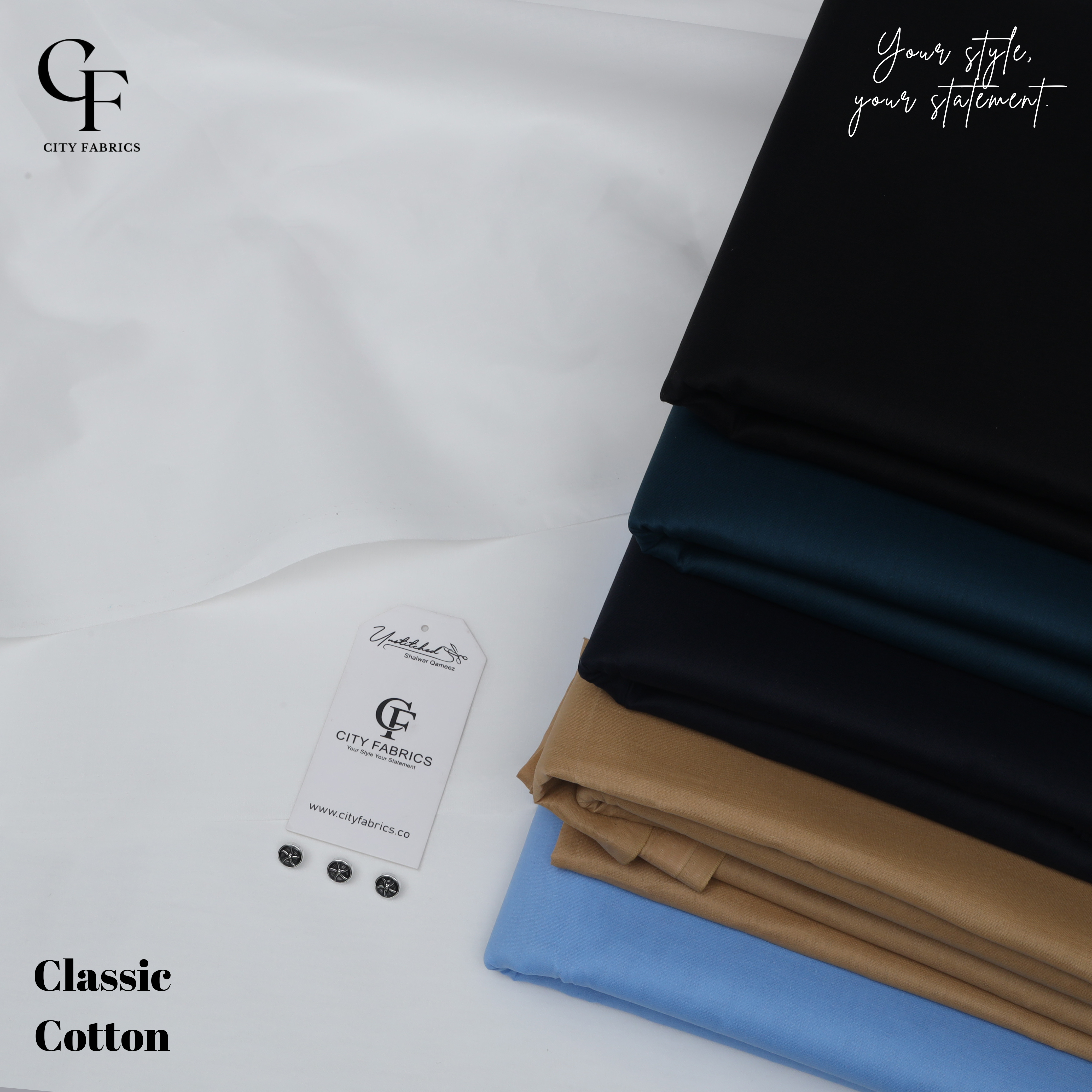 Classic Cotton By City Fabrics