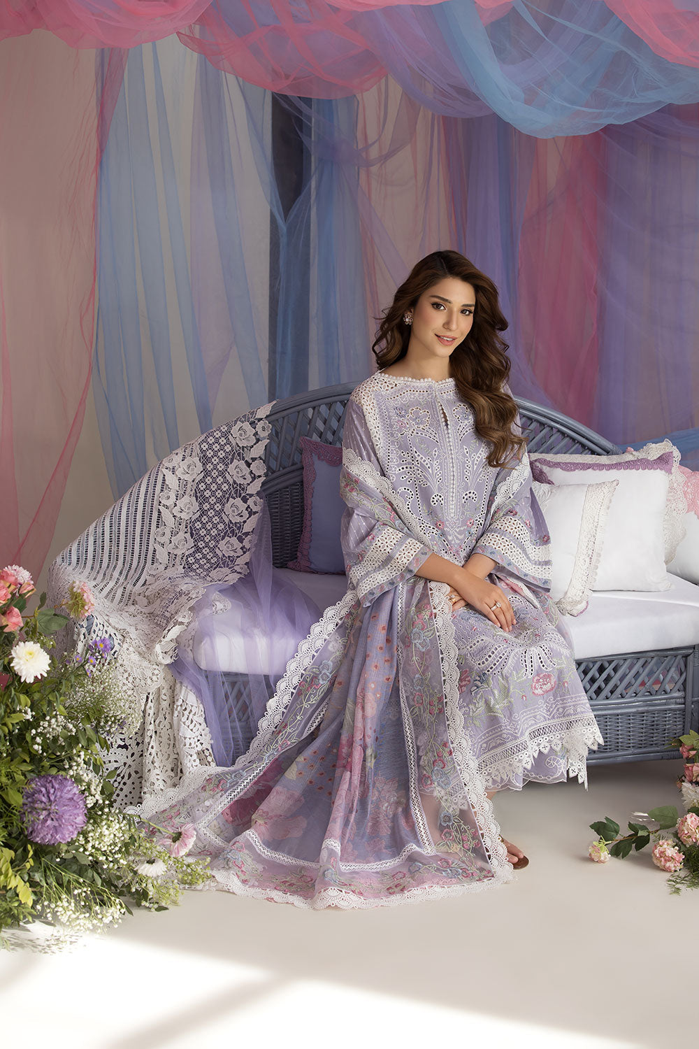 SOBIA NAZIR LAWN UNSTITCHED EMB 3PC