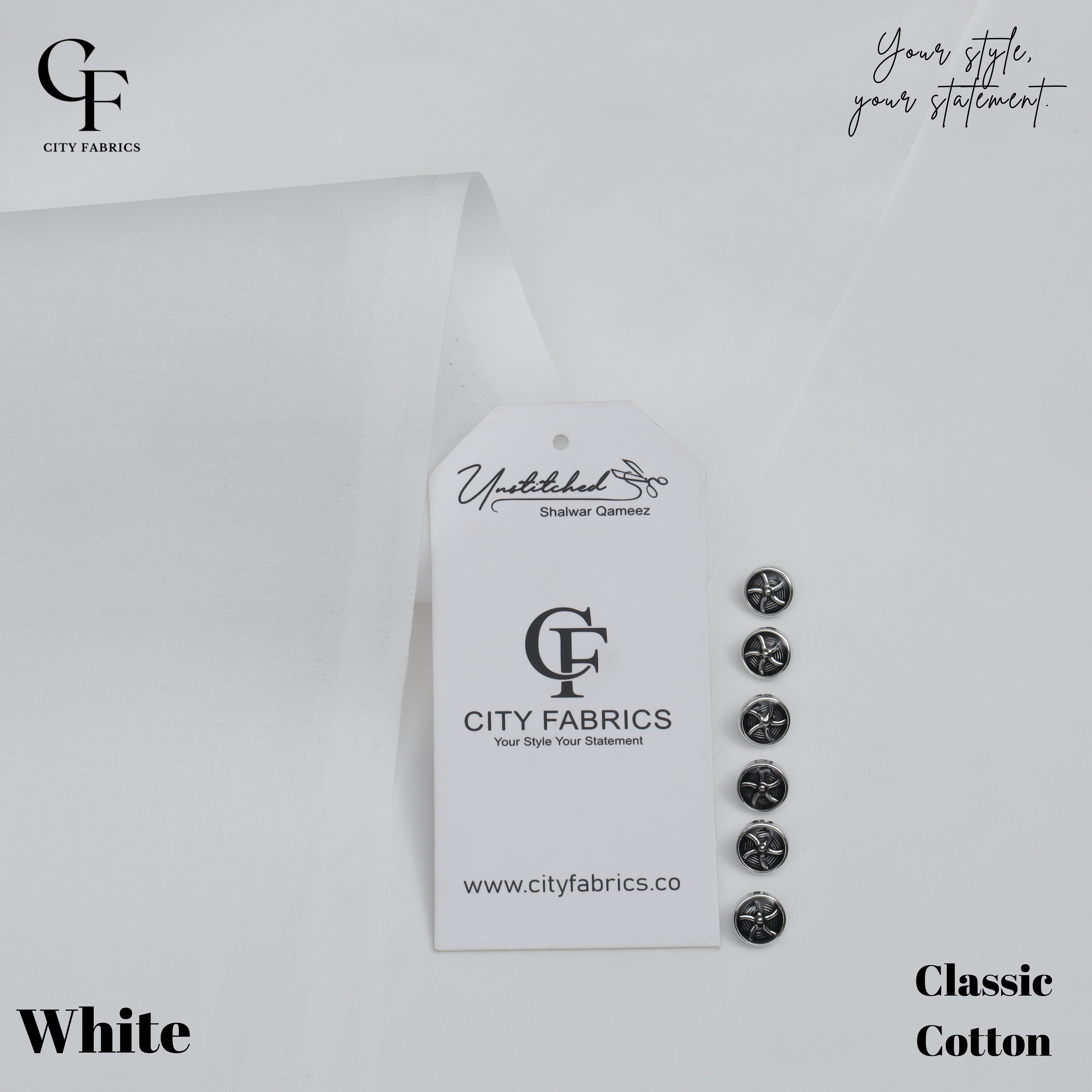 Classic Cotton By City Fabrics