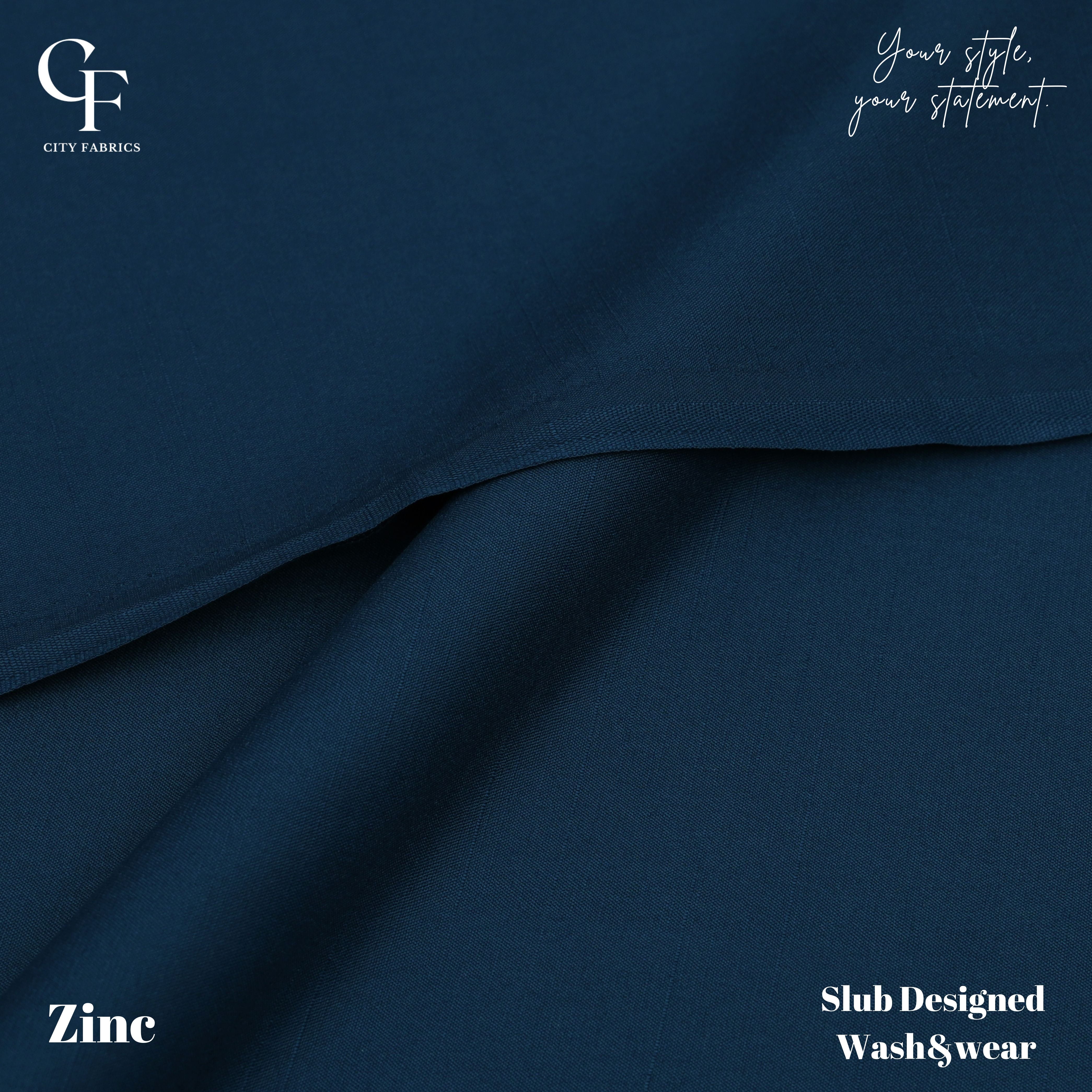Slub Designed Wash & Wear