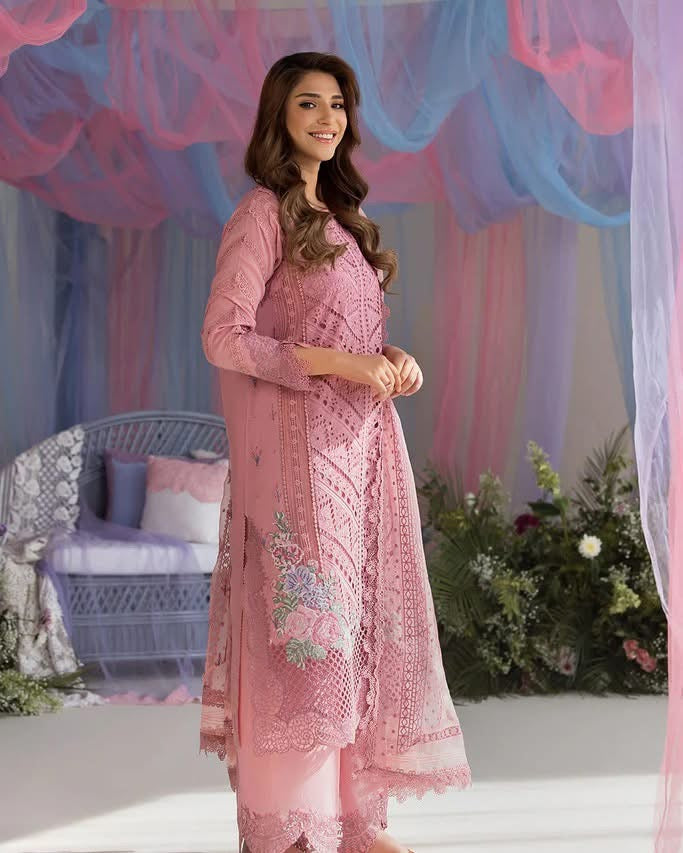 SOBIA NAZIR LAWN UNSTITCHED EMB 3PC