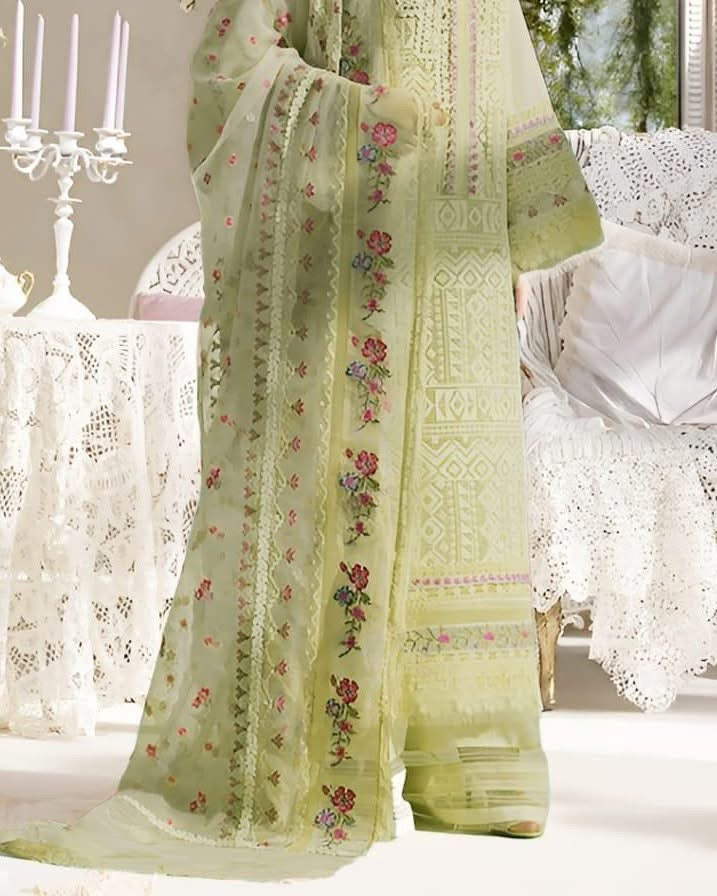 SOBIA NAZIR LAWN UNSTITCHED EMB 3PC