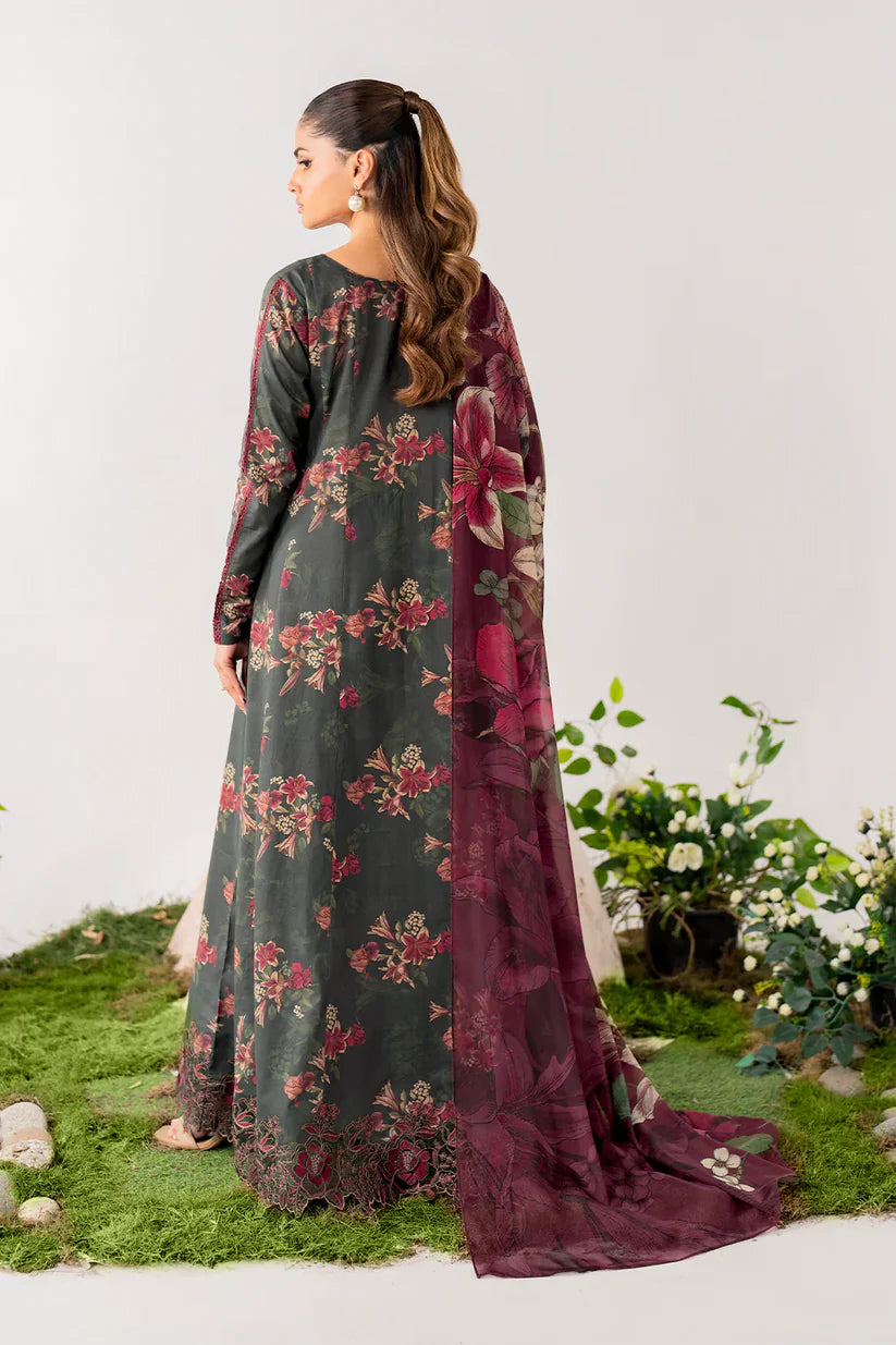 BAROQUE KHADDAR UNSTITCHED PRINTED 3PC