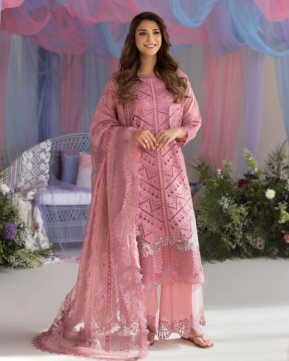 SOBIA NAZIR LAWN UNSTITCHED EMB 3PC