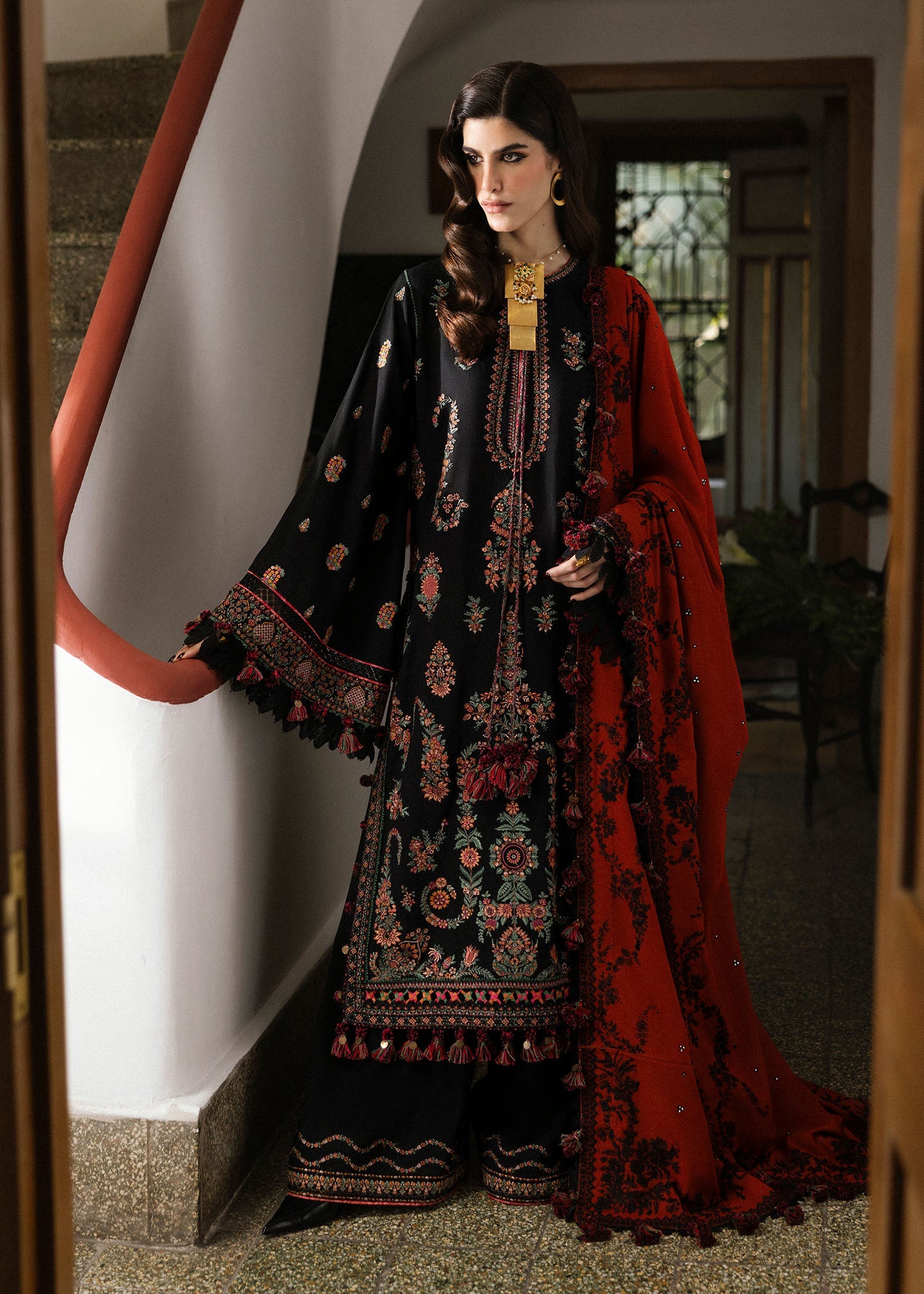 HUSSAIN REHAR LAWN UNSTITCHED EMB 3PC