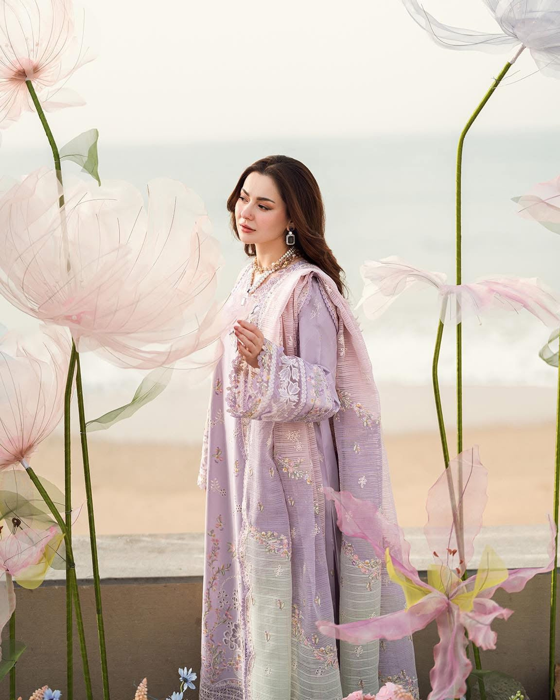 QALAMKAR LAWN UNSTITCHED EMB 3PC