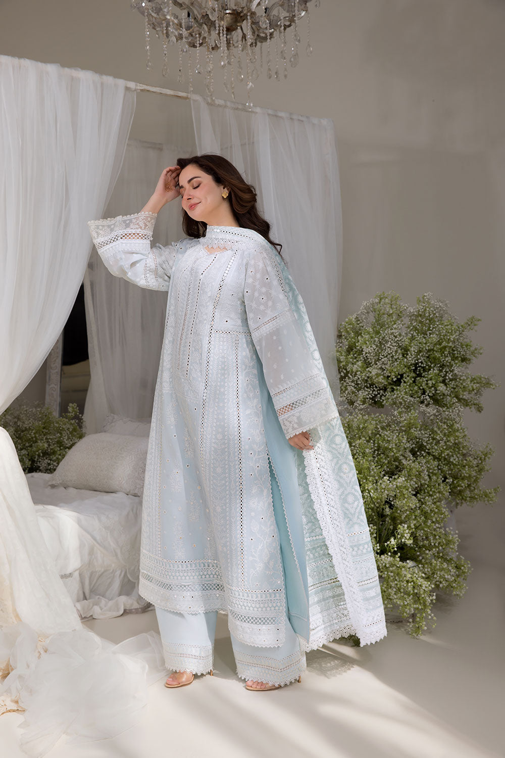 SOBIA NAZIR LAWN UNSTITCHED EMB 3PC