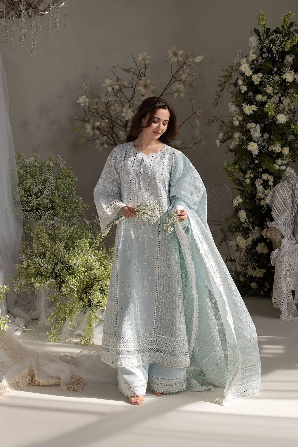 SOBIA NAZIR LAWN UNSTITCHED EMB 3PC
