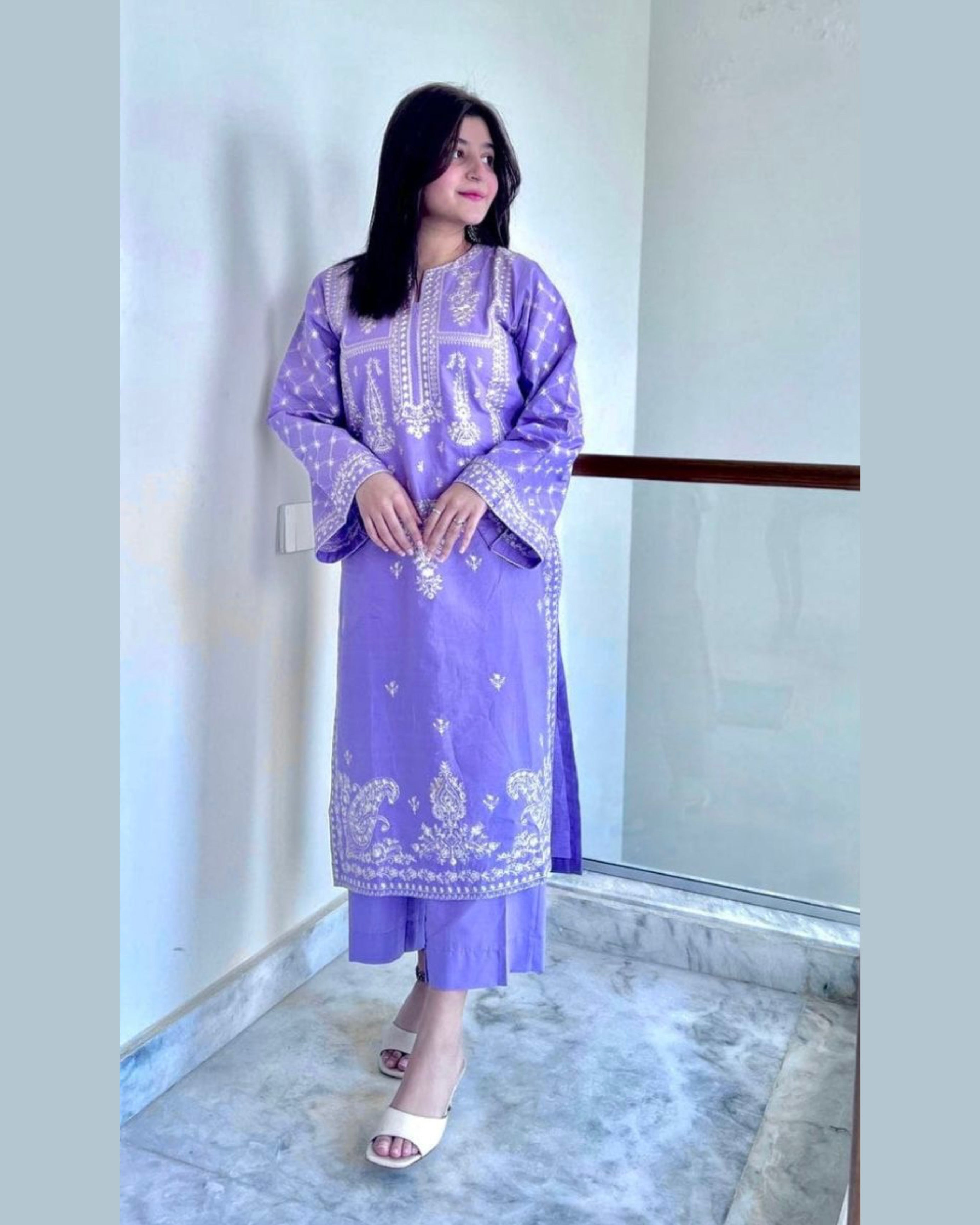 BAREEZE LAWN UNSTICH EMB 2PC