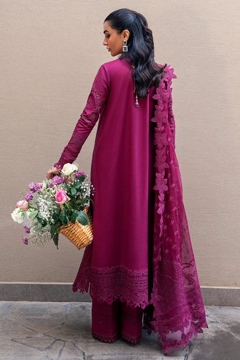 QALAMKAR LAWN UNSTITCHED EMB 3PC
