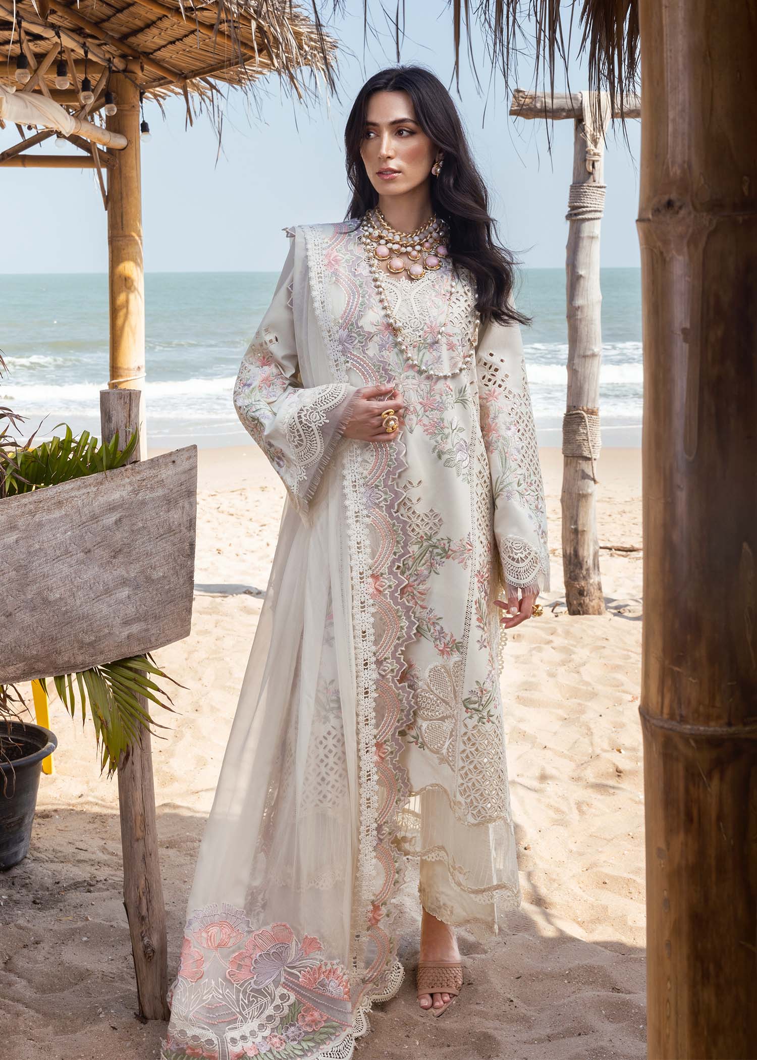 SAIRA*SHAKIRA LAWN UNSTITCHED EMB 3PC