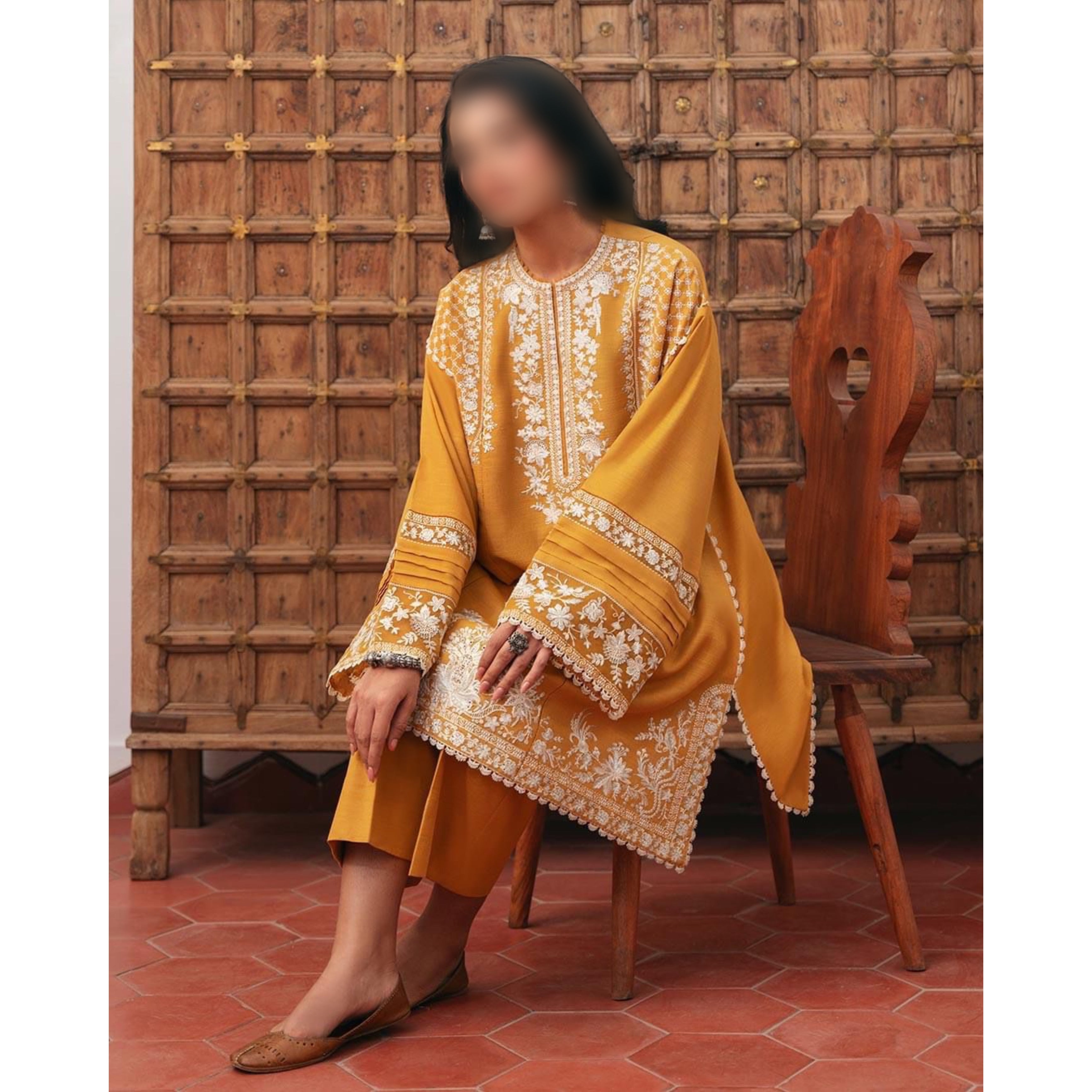 BATIK LAWN UNSTITCHED EMB 2PC