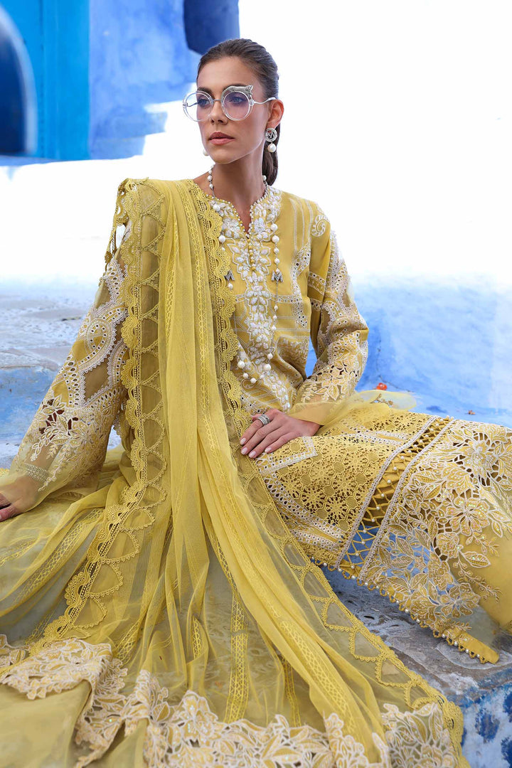 MARIA.B LAWN UNSTITCHED EMB 3PC