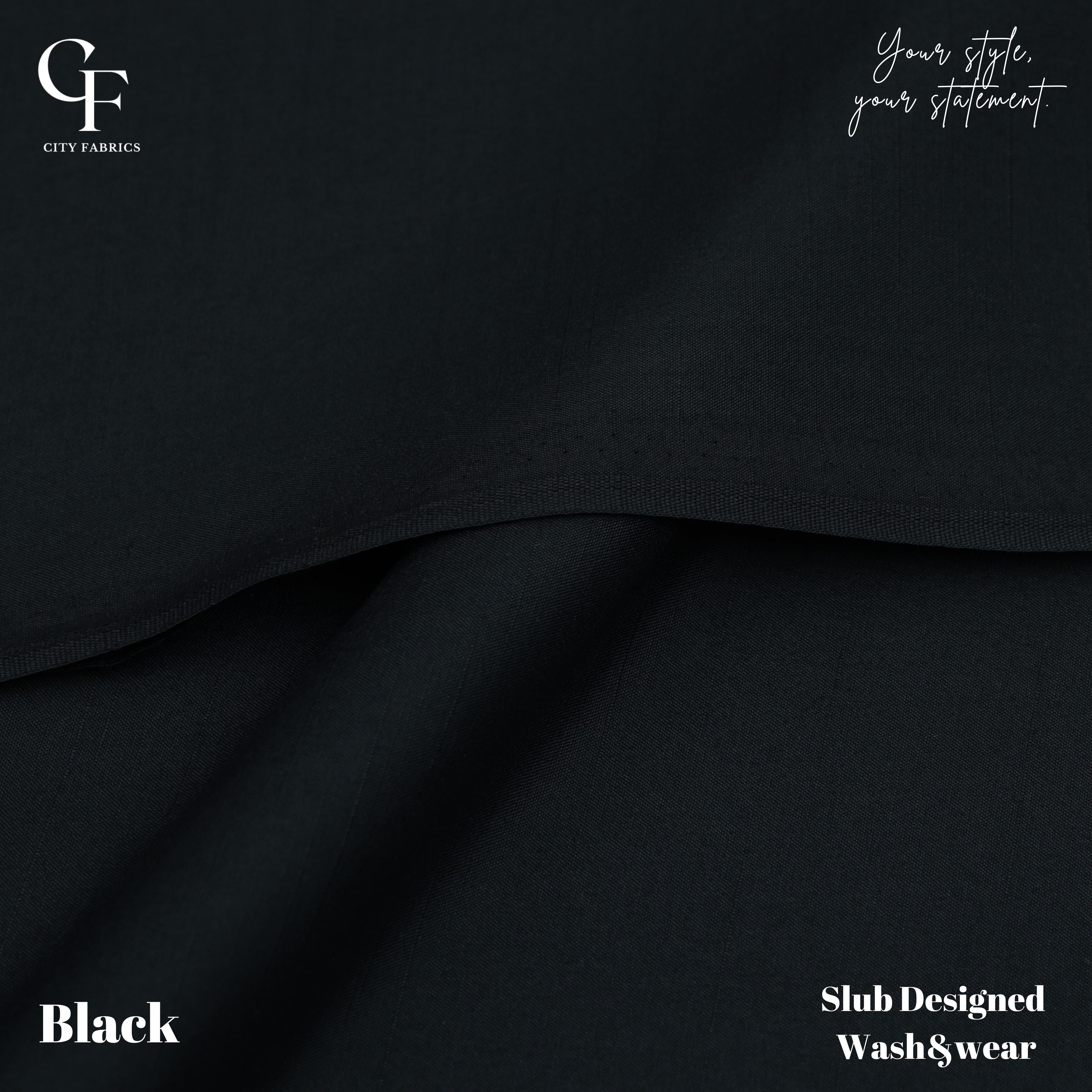 Slub Designed Wash & Wear