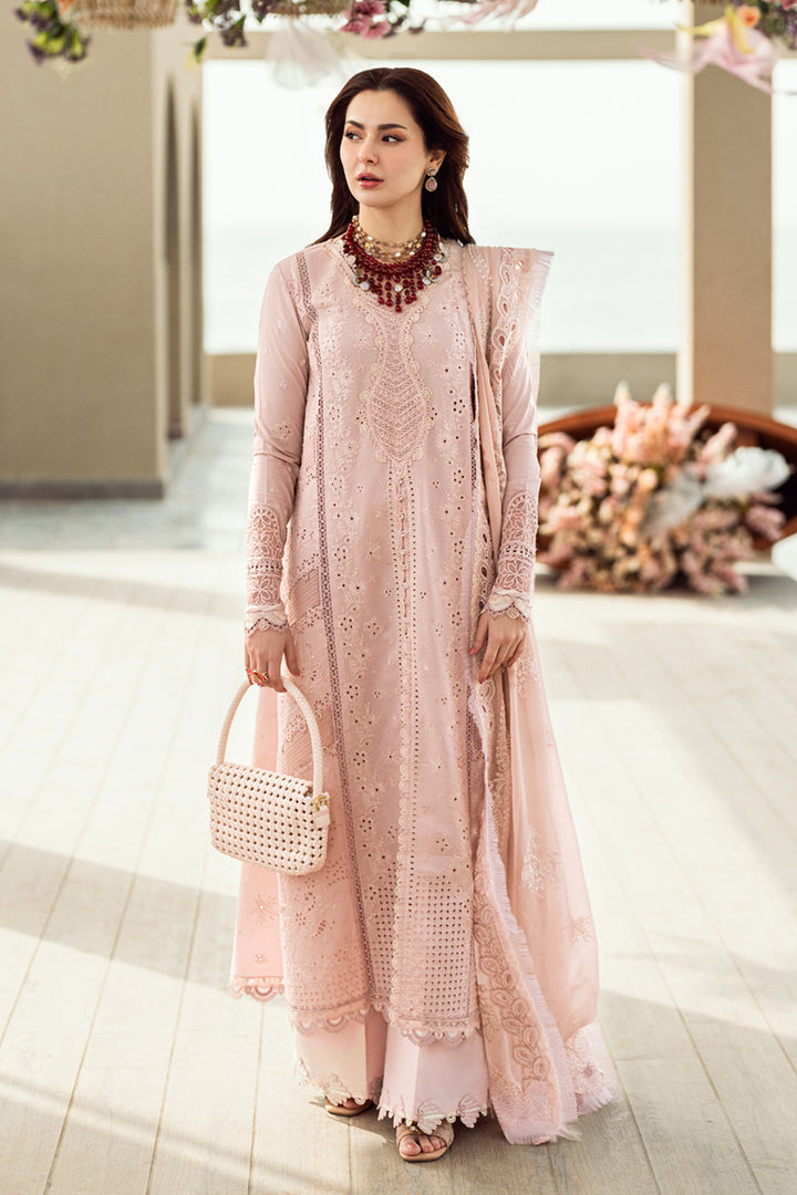 QALAMKAR LAWN UNSTITCHED EMB 3PC