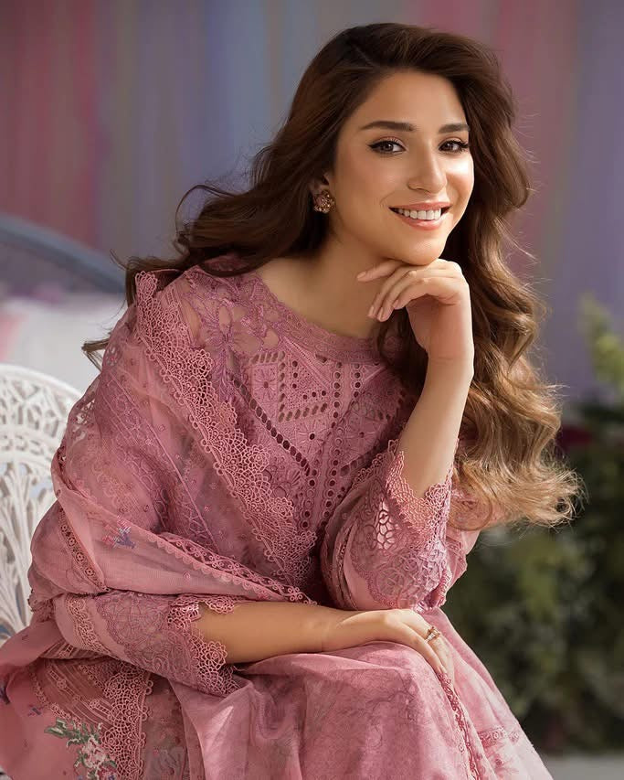 SOBIA NAZIR LAWN UNSTITCHED EMB 3PC